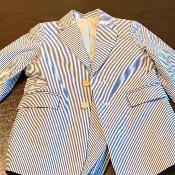Talbots Other - Boy’s Seersucker Suit